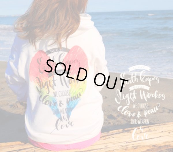 画像5: Miracles自分自神パーカー【ライトワーカー＆アースキーパー】 (5)