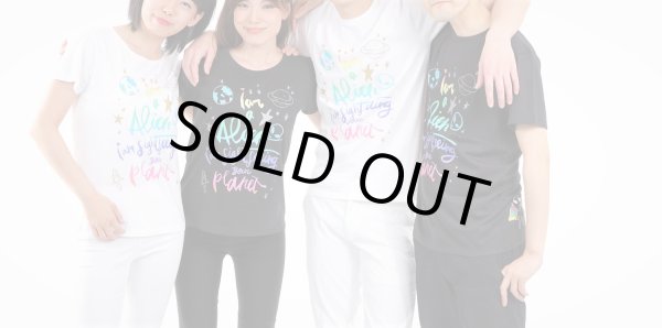 画像15: Alien【宇宙人専用】宇宙人用☆地球観光Tシャツ２色（白・黒） (15)