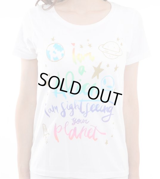 画像8: Alien【宇宙人専用】宇宙人用☆地球観光Tシャツ２色（白・黒） (8)