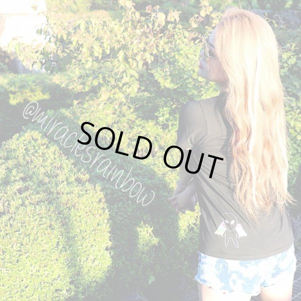 画像5: Alien【宇宙人専用】宇宙人用☆地球観光Tシャツ２色（白・黒） (5)