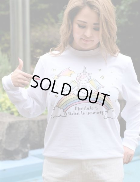 画像12: 2018秋新作「瞑想＆自己内観ペガコ☆ロングTシャツ」３色展開 (12)