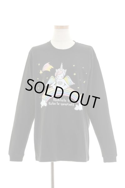 画像14: 2018秋新作「瞑想＆自己内観ペガコ☆ロングTシャツ」３色展開 (14)