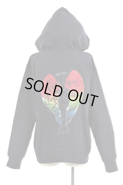 画像16: 2018年年末新作！Miracles自分自神パーカー秋冬厚手タイプ【ライトワーカー＆アースキーパー】4色（白・黒・グレー・ネイビー） (16)