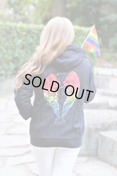 画像18: 2018年年末新作！Miracles自分自神パーカー秋冬厚手タイプ【ライトワーカー＆アースキーパー】4色（白・黒・グレー・ネイビー） (18)