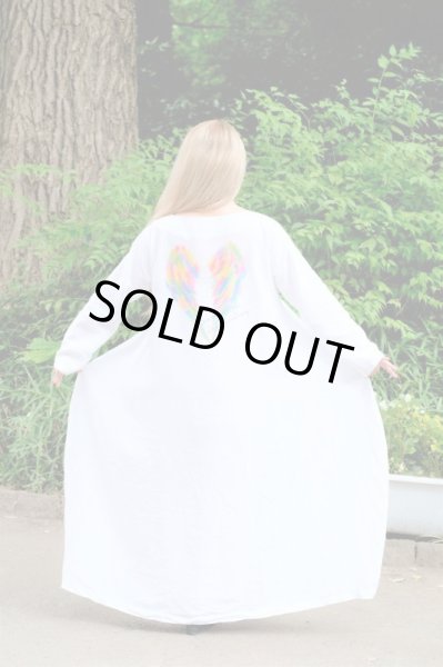 画像10: レインボーエンジェルズ♡虹色の羽の麻ワンピース【初回受注のみ送料無料】 (10)