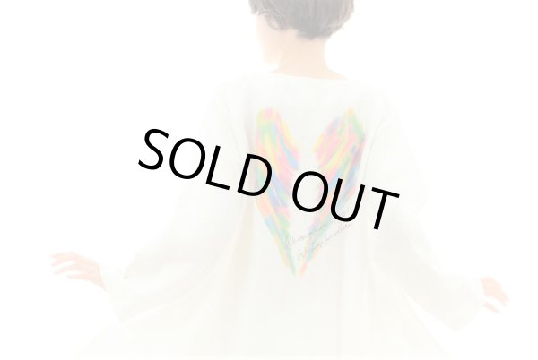 画像15: レインボーエンジェルズ♡虹色の羽の麻ワンピース【初回受注のみ送料無料】 (15)