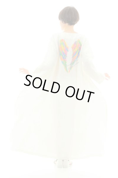 画像14: レインボーエンジェルズ♡虹色の羽の麻ワンピース【初回受注のみ送料無料】 (14)