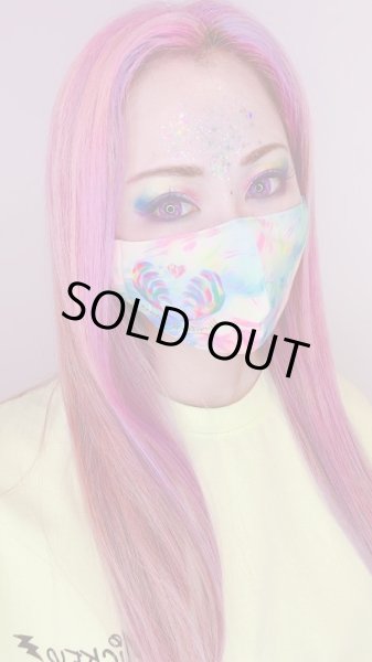 画像8: 自分自神®愛と歓喜で地上天国創造♡超冷感レインボーマスク３種３枚セット (8)