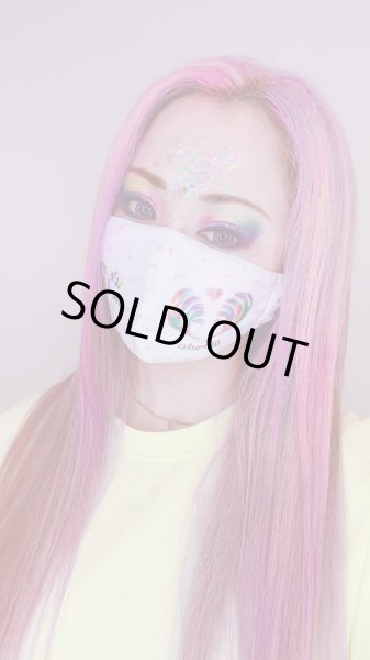 画像10: 自分自神®愛と歓喜で地上天国創造♡超冷感レインボーマスク３種３枚セット (10)